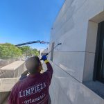 Limpieza fachada frontal